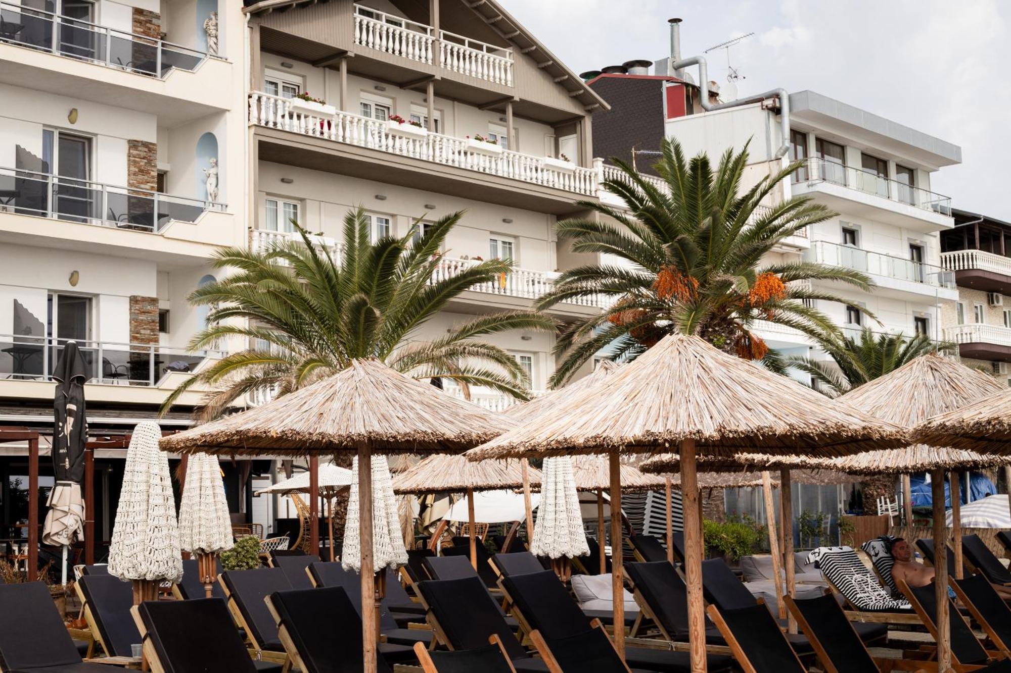 Kymata Hotel Paralia Katerinis Bagian luar foto